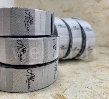 label woven