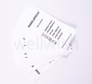 label tafeta printing